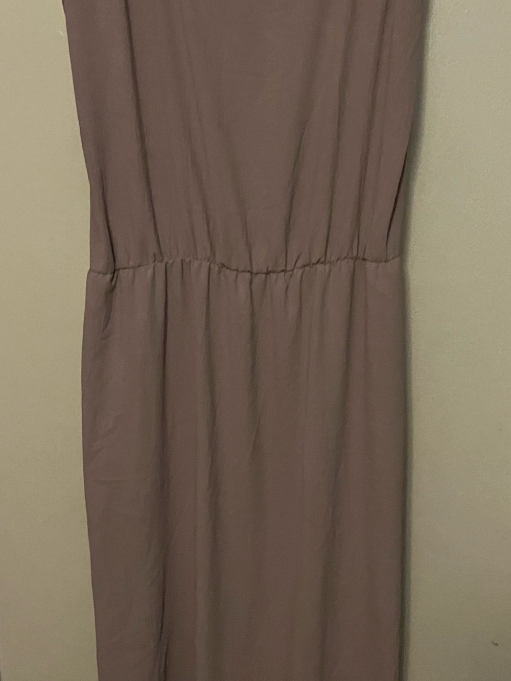 Chic Soul Mauve Tan Maxi Dress